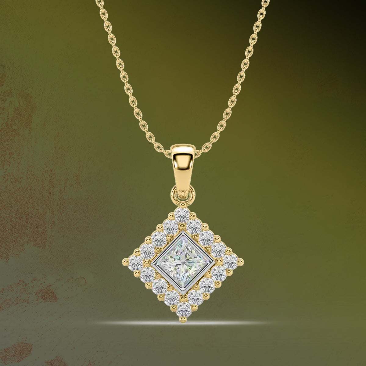 Rhombus Princess Pendant