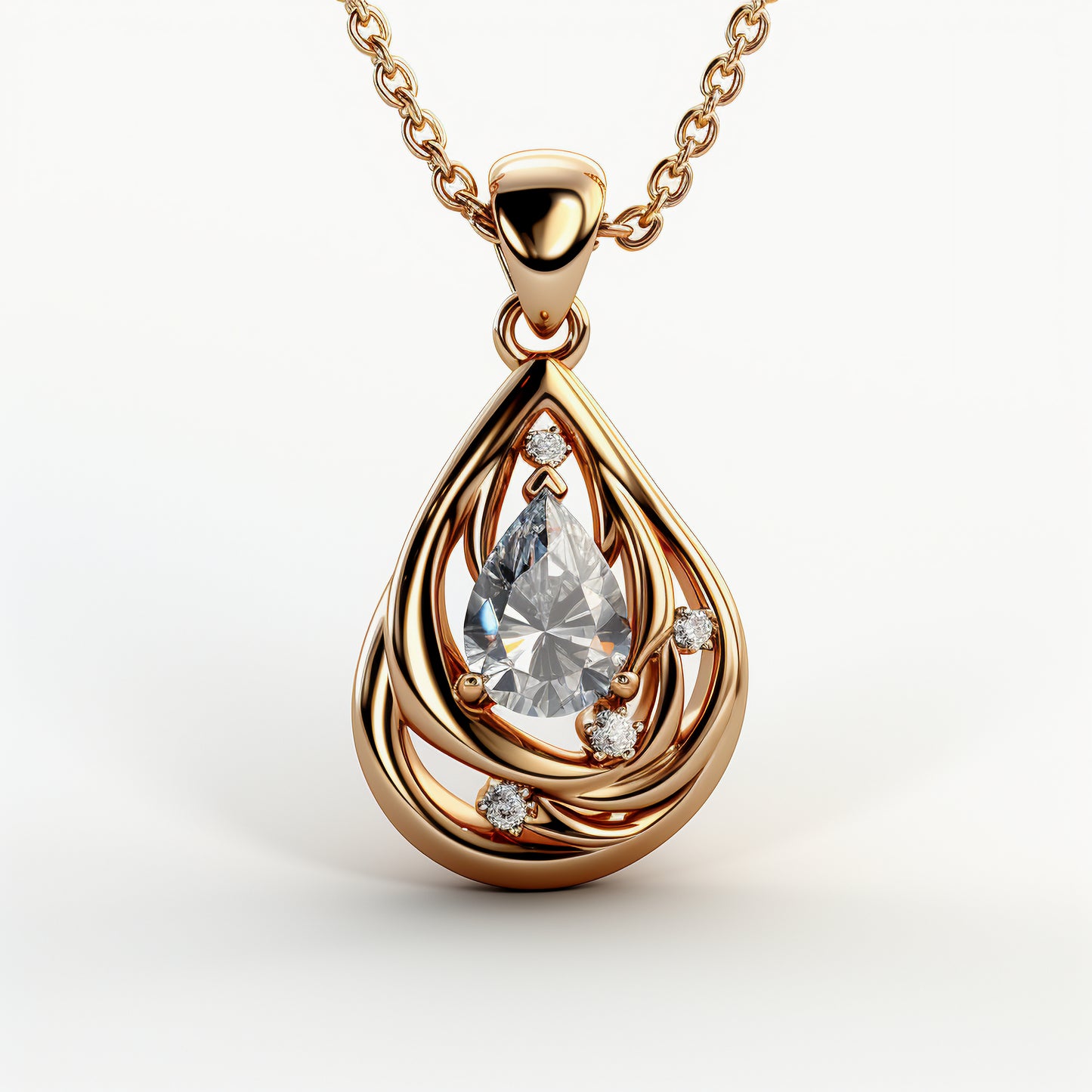 Bayou Teardrop Pendant